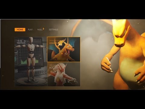Unreal Engine 5 Pokemon Action Game Demo - Charizard Skills
