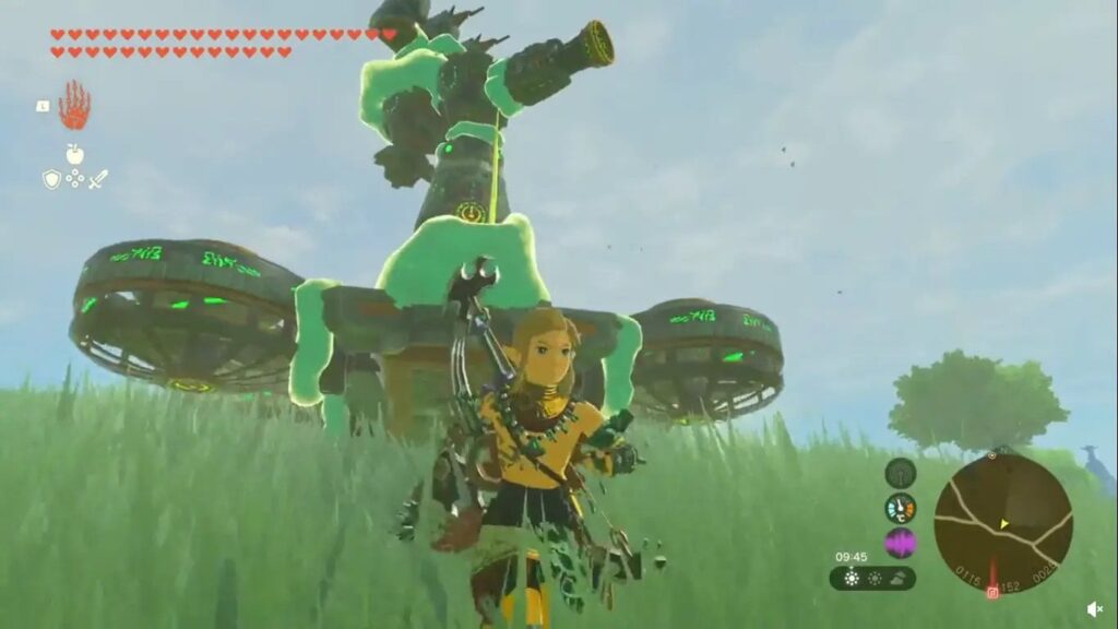Zelda: Tears of the Kingdom Player Crafts Stunning Floating Weapon System