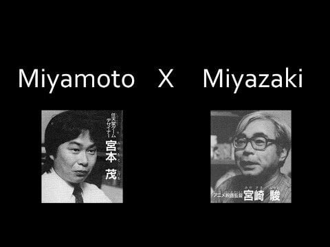 Shigeru Miyamoto & Hayao Miyazaki (1992 meeting, Interview, Youtuber Translation)