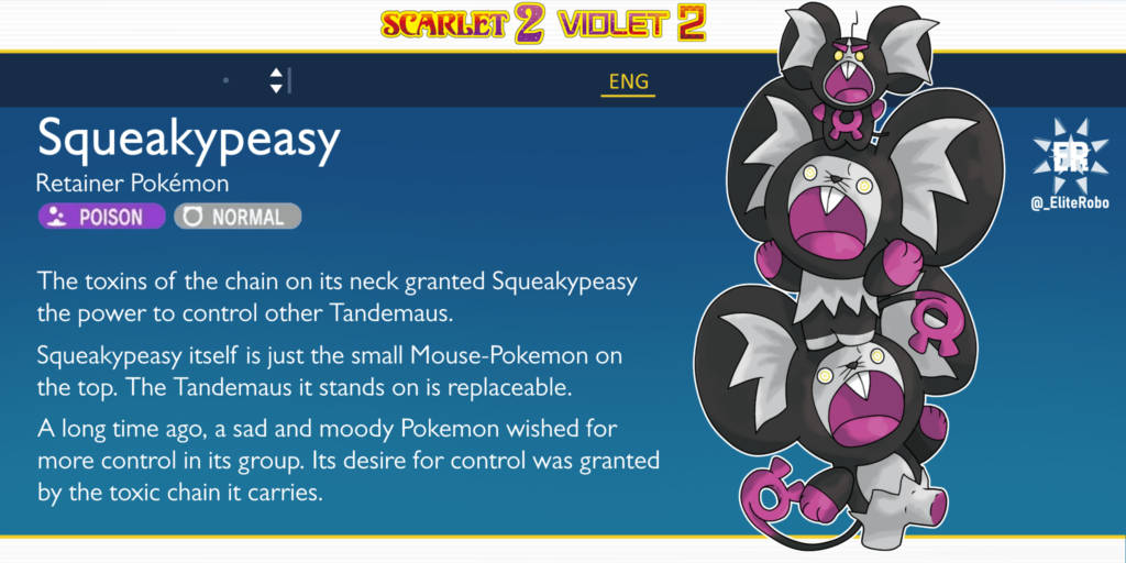 Squeakypeasy, a new member of the Loyal Three!