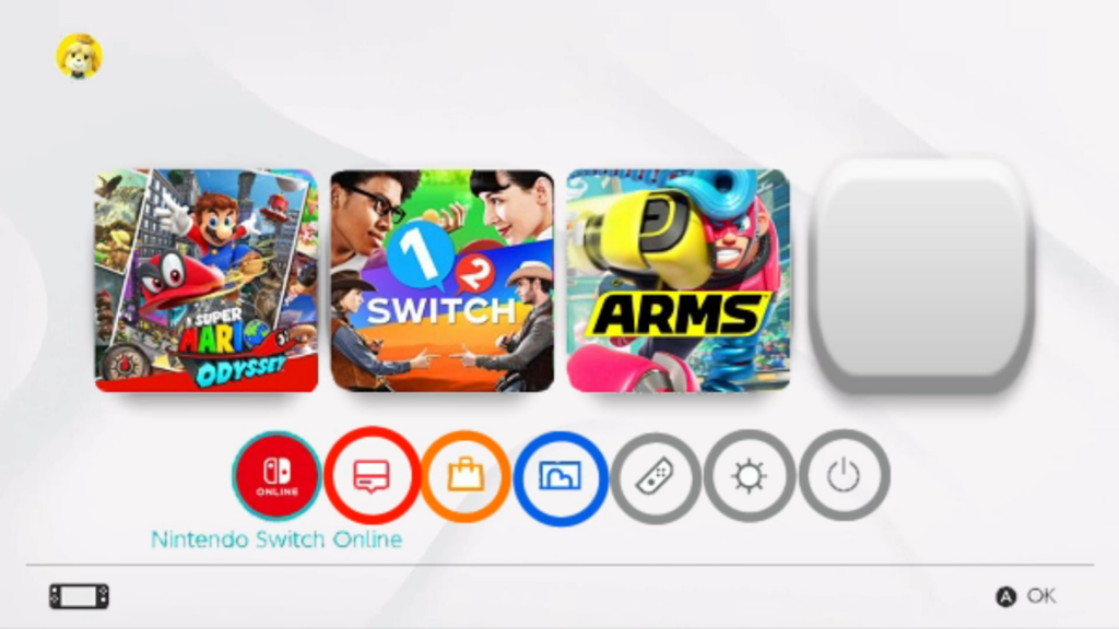 I tried redesigning the switch home menu. How did i do? I even used the cancelled switch eshop music!