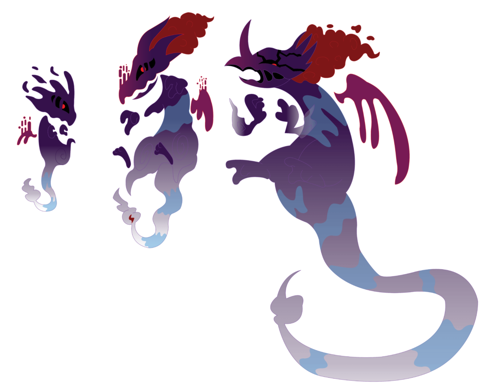 Ghost and Dragon Fakemon Pseduo-Legendary