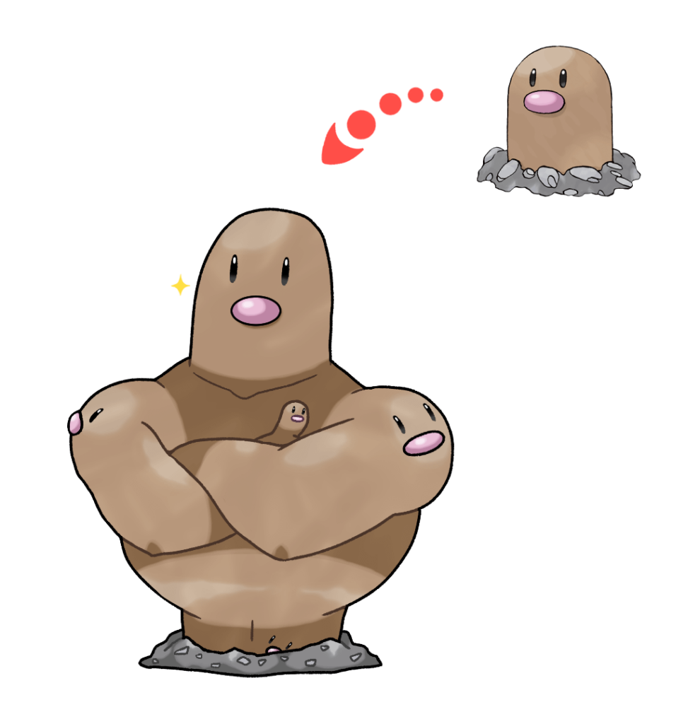 diglett alternative evo [OC]