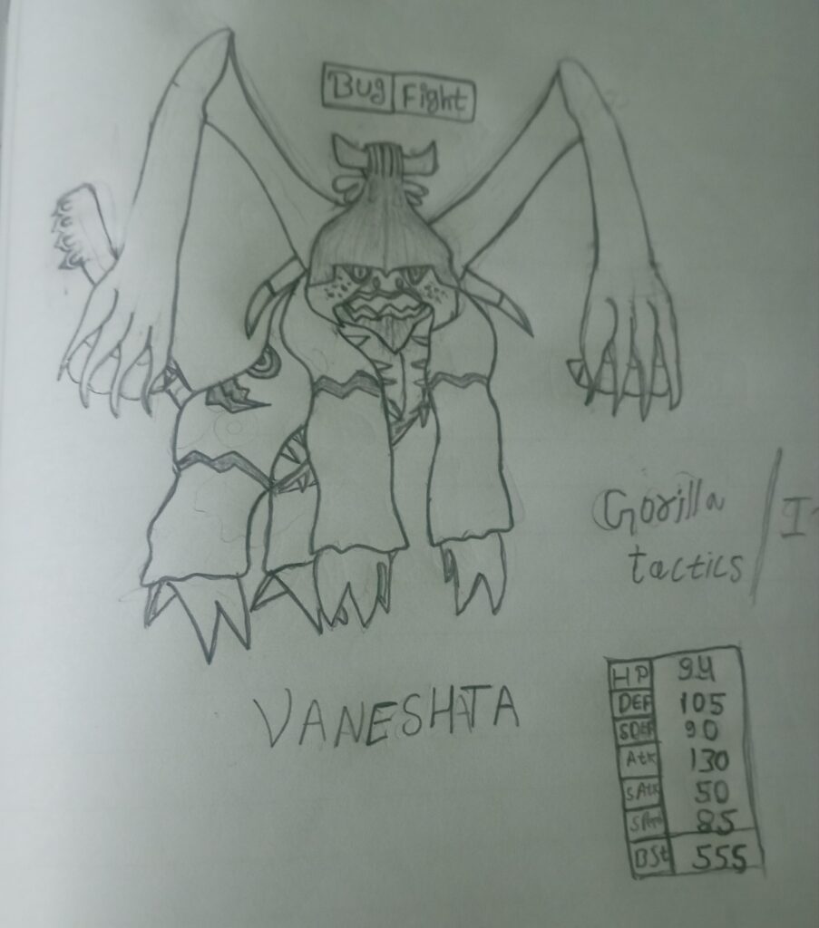 vaneshta the spider ape