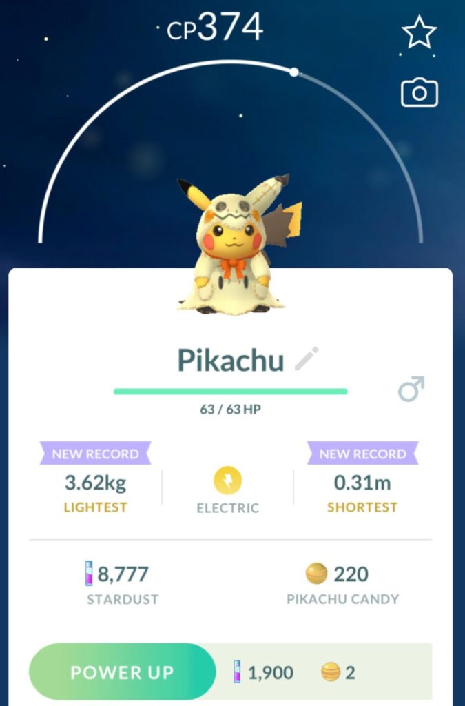 This Pikachu is so cute! 😩