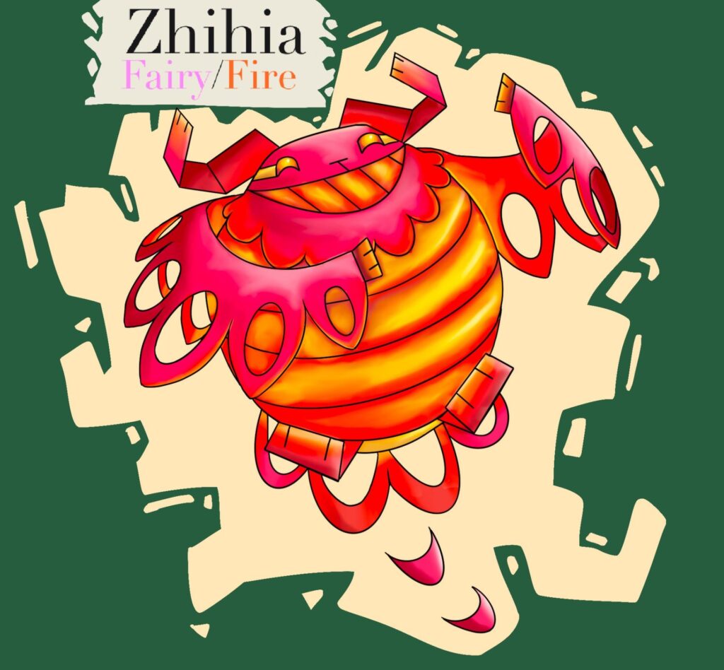 Zhihia, The Papercraft Pokemon