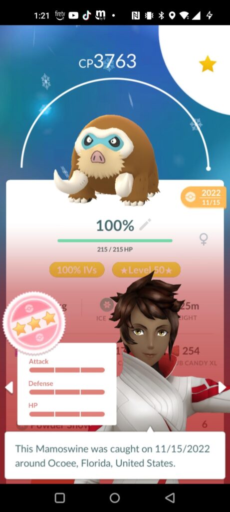 Just maxed this Big Girl♀️💯 and I also found a random 0%