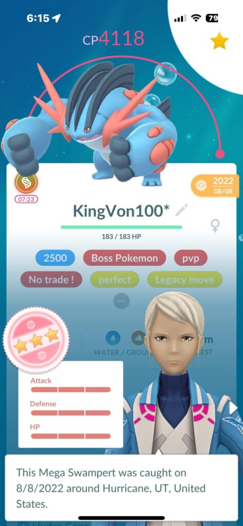 My top 3 Pokémon over the years that mean the most to me.