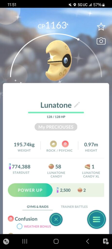 My luck today is great