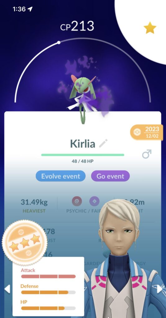 Which evolution should I go for next week?