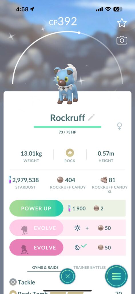 Dusk form Rockruff