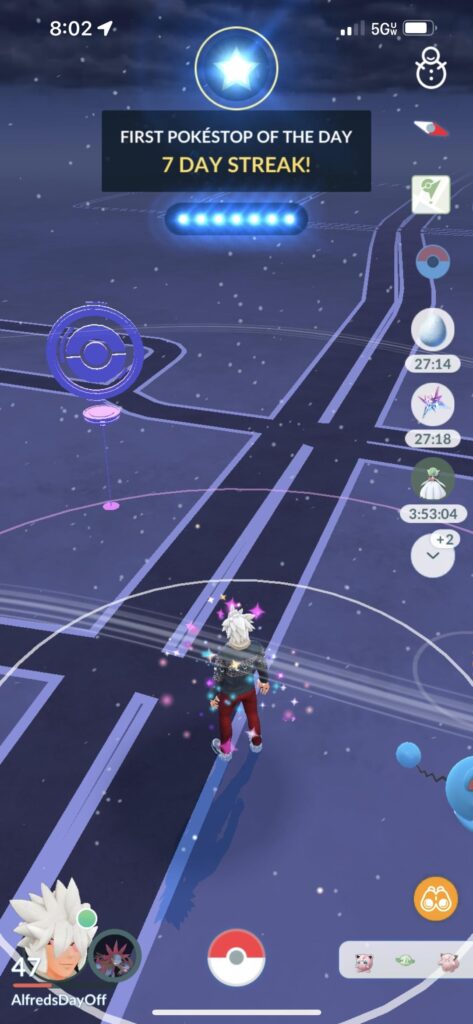 They should drop a temporary Pokestop for when a player has hazardous weather.