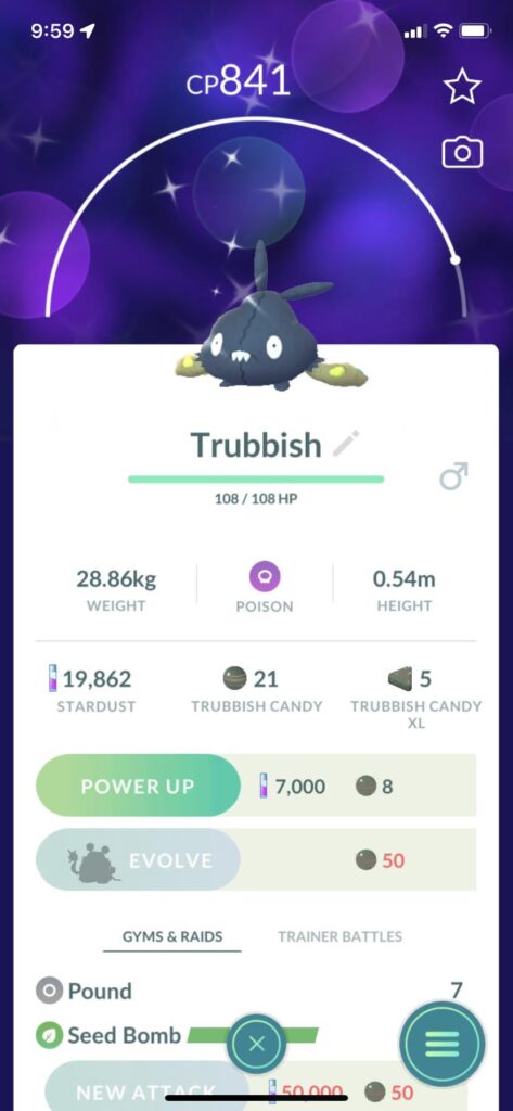 Literally shiny garbage