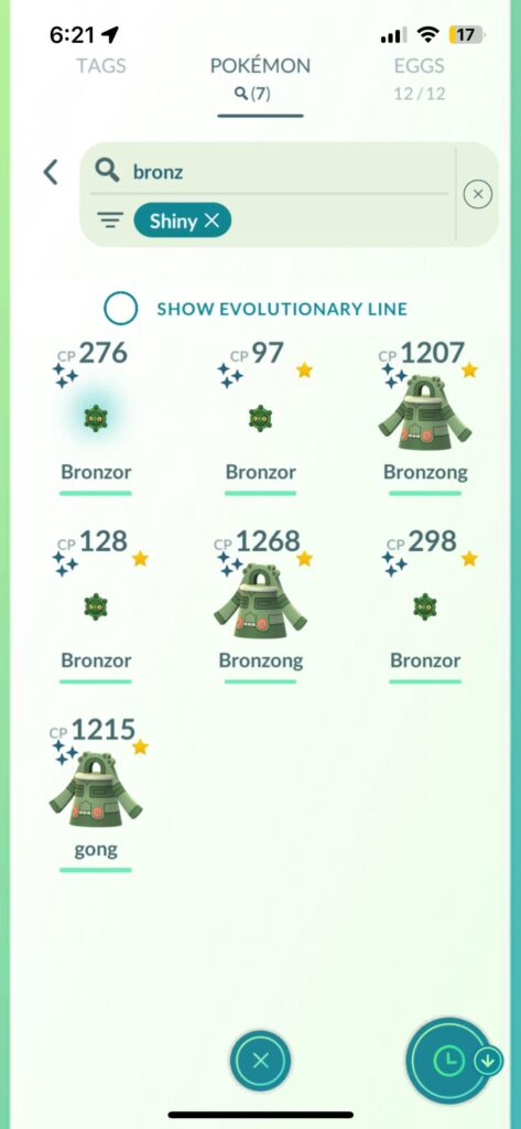 enough shiny bronzors