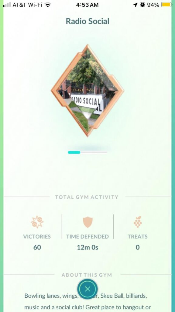 Sometimes I just hate people… I spent 30 minutes breaking through the gym holders healing their Pokémon to just hold the gym for 12 minutes. I probably would have kept going except my phone died