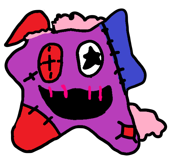 This is Chantiwarian Gengar, the plush Pokemon.