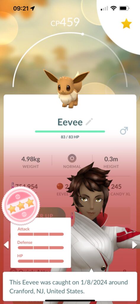 I’ve been hunting for this Eevee for so long