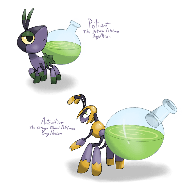 Ant’s with potions for abdomens and a fun new gimmick mon :)