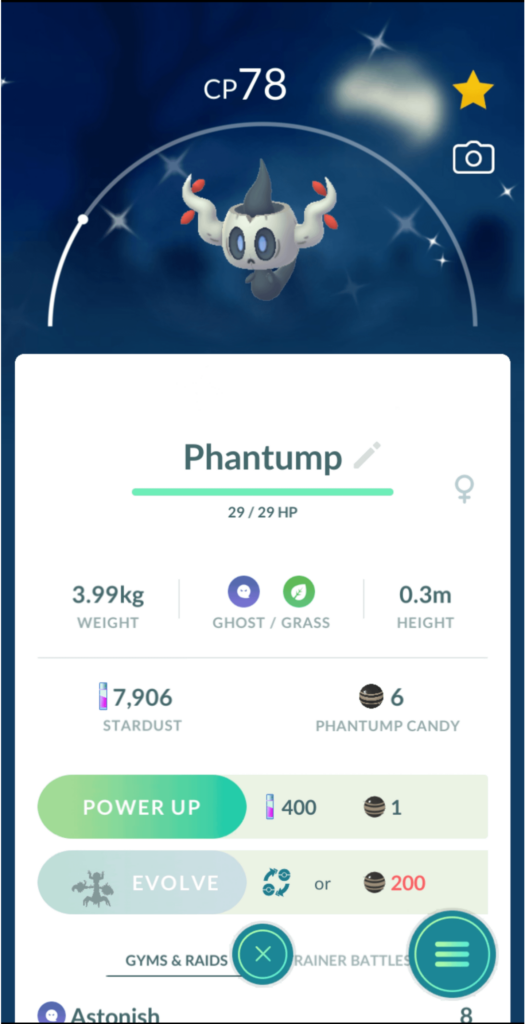 I just caught my first Shiny Pokemon 😭