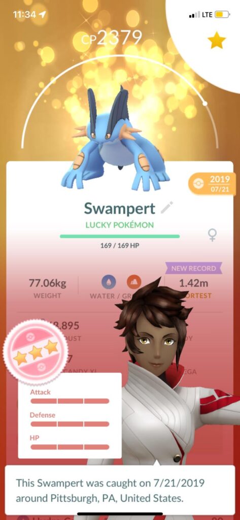 would’ve been even more exciting if it was shiny