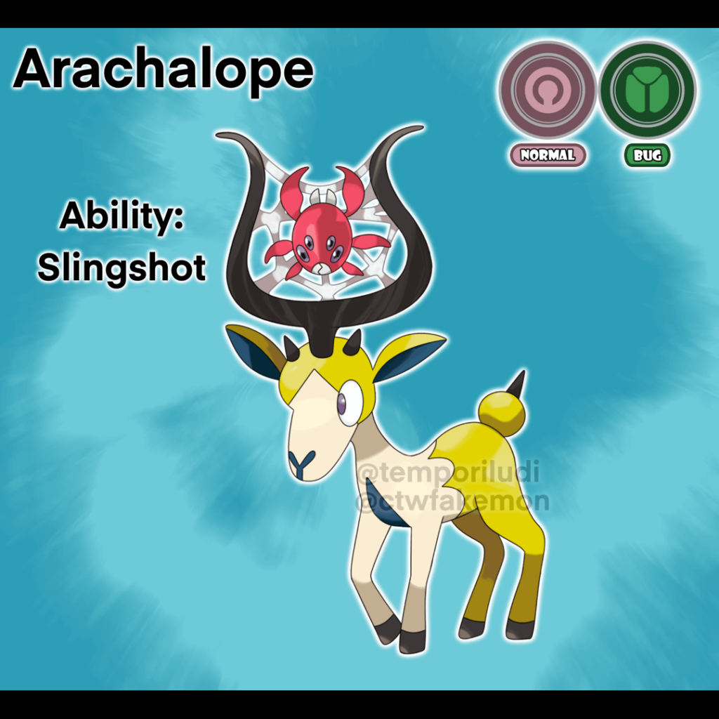 Arachalope, based on a twitter post!
