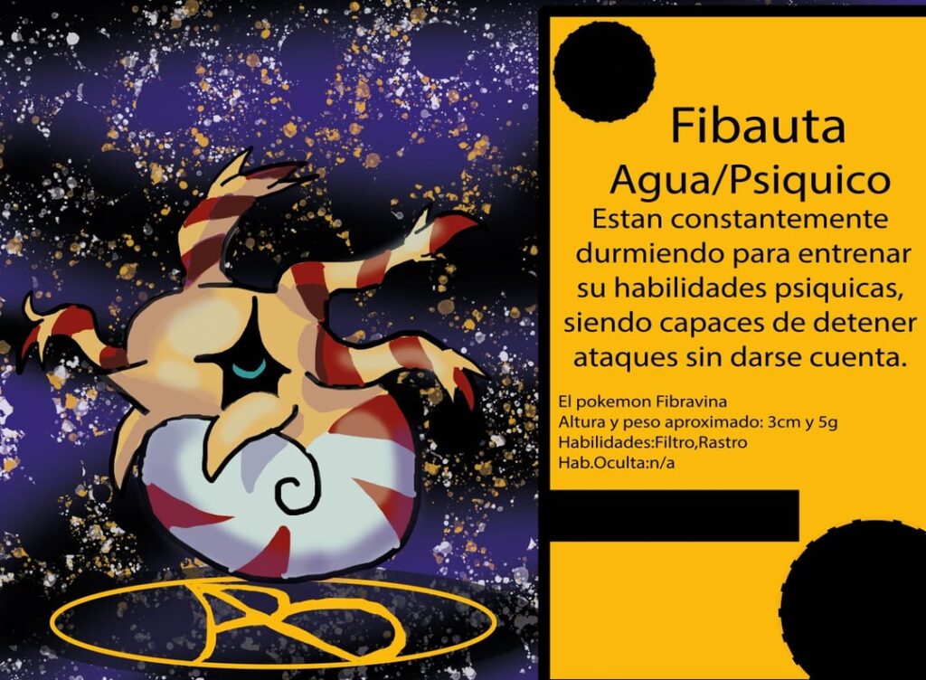 Esta familia evolutiva está inspirada en el animal argonauta (y como a veces se los ve montando medusas), en un criptido conocido como, "el ser de evora" y un atrapasueños. Y evoluciona cuando lo subes de nivel con un Despertar o una Baya Atania equipada