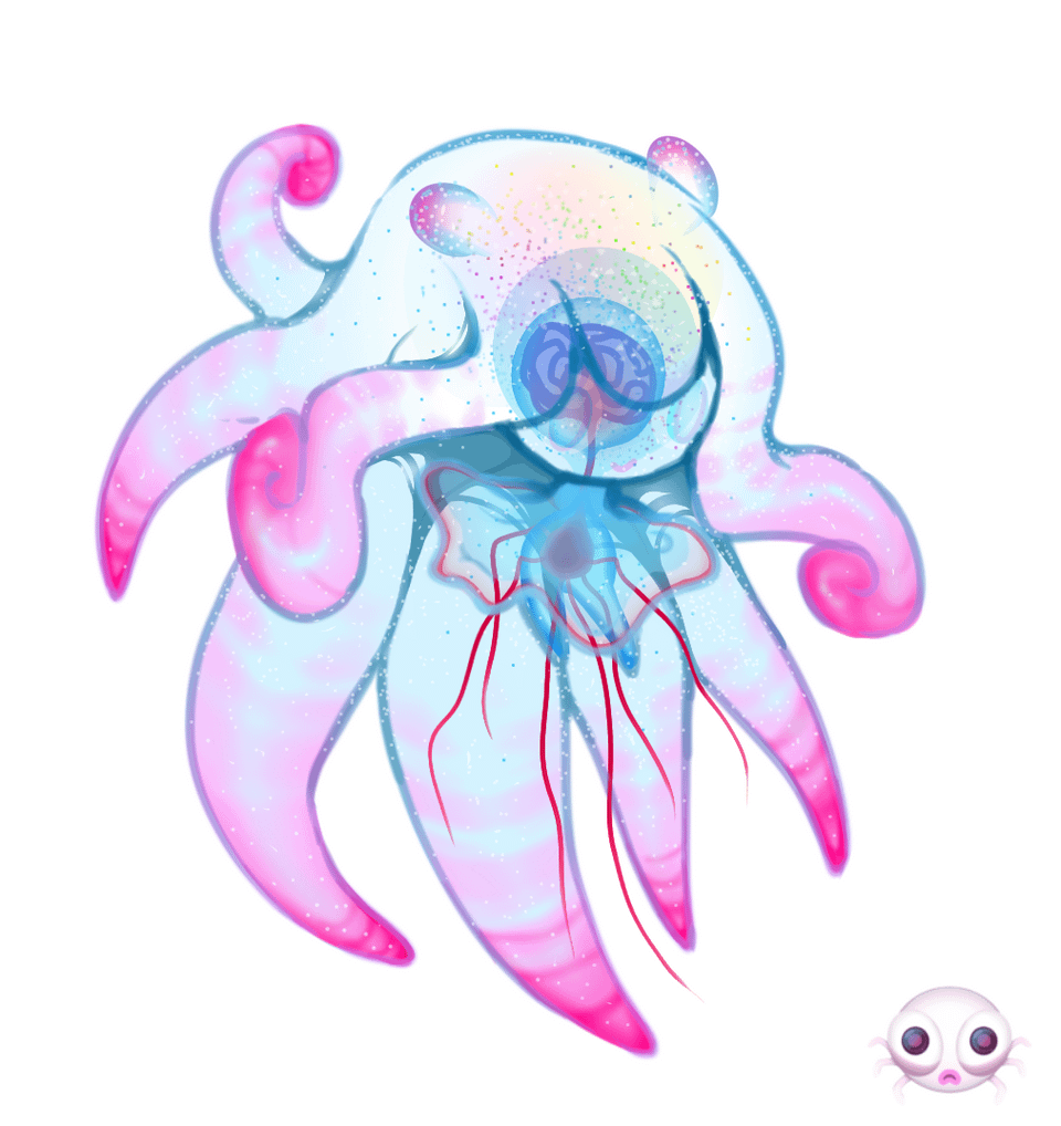 Hi guys, my first post here and this thing is called Mosalis (Water/Poison)