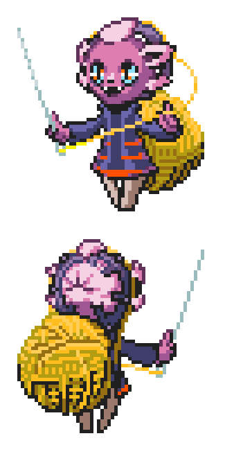 Crewelblin, a spindler and swindler