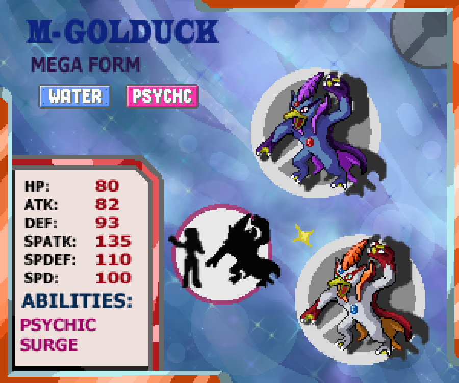 GOLDUCK MEGA IDEA