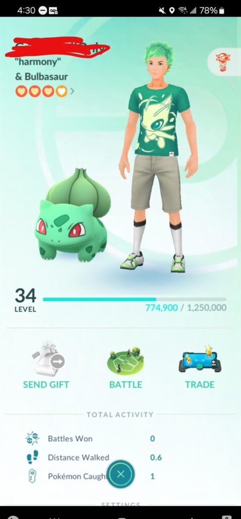 This guy is going for lvl 40 by catching 0 pokemon, 0 battles, 0 stops spun, etc. His only form of xp is opening gifts.