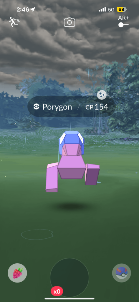 Ran out of poke balls!!!!