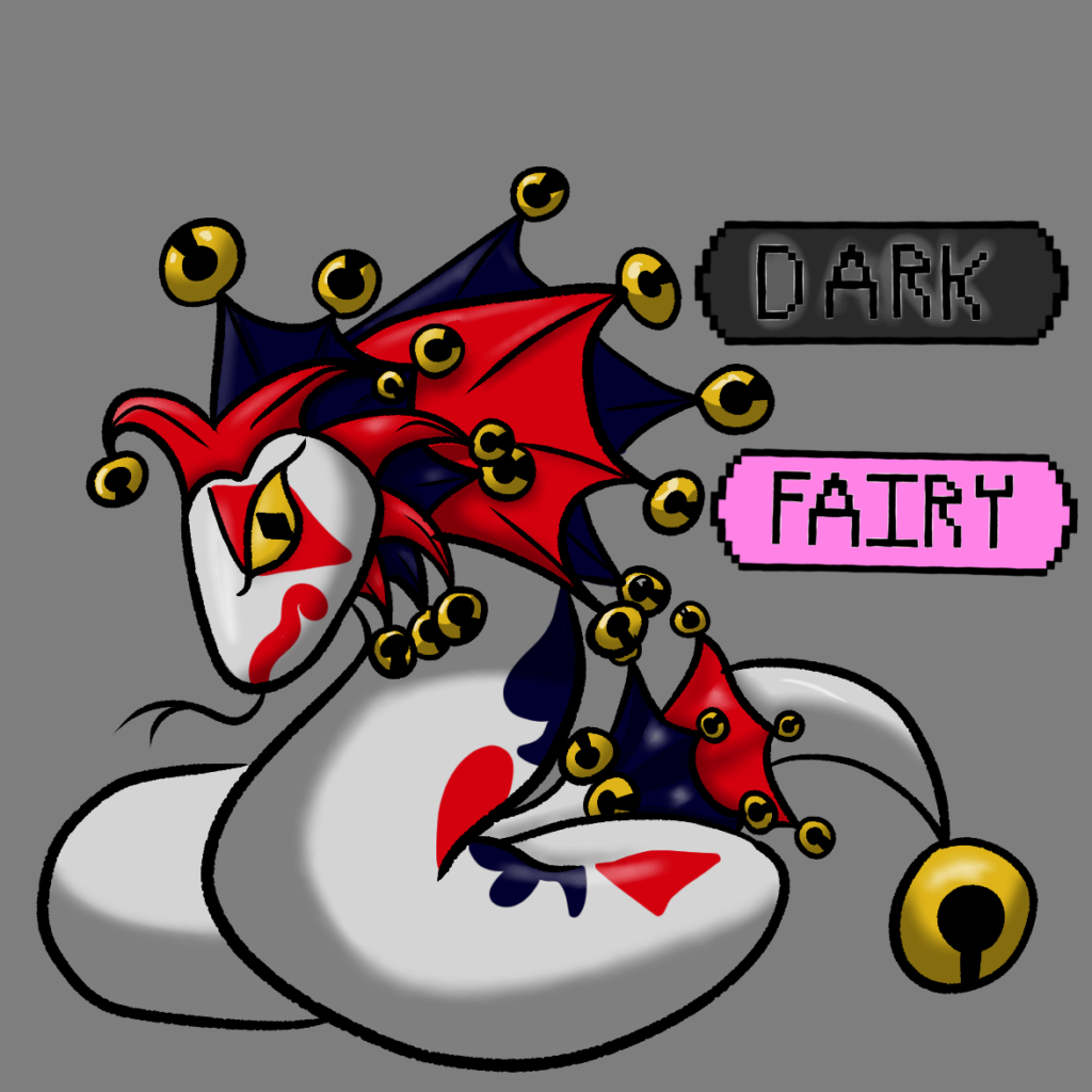 I need name ideas for this jester clown snake