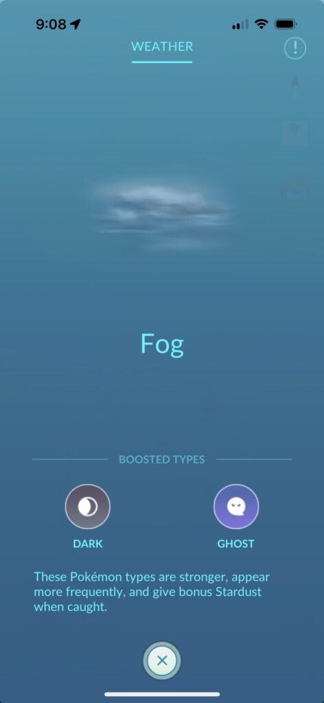 I finally found it, the rarest weather!