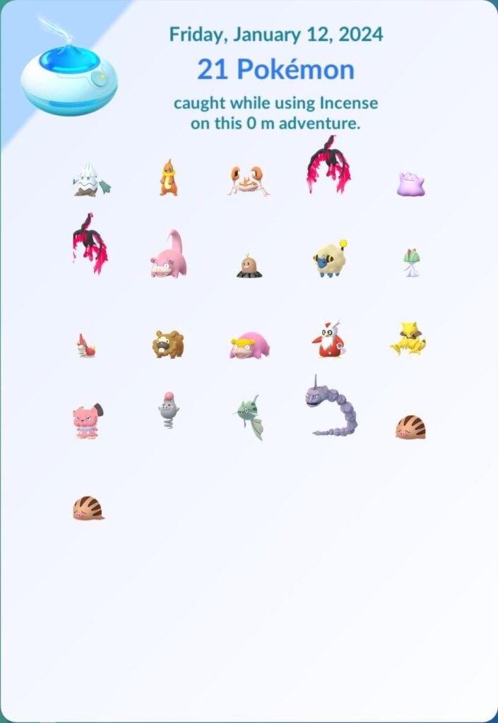 It was a good weekend... Daily incense luck