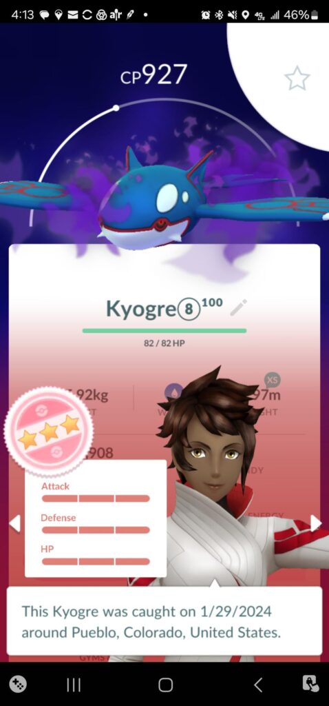 First throw and four stars!