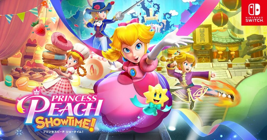 The official Nintendo JP site has been updated to show more gameplay elements and story of Princess Peach Showtime