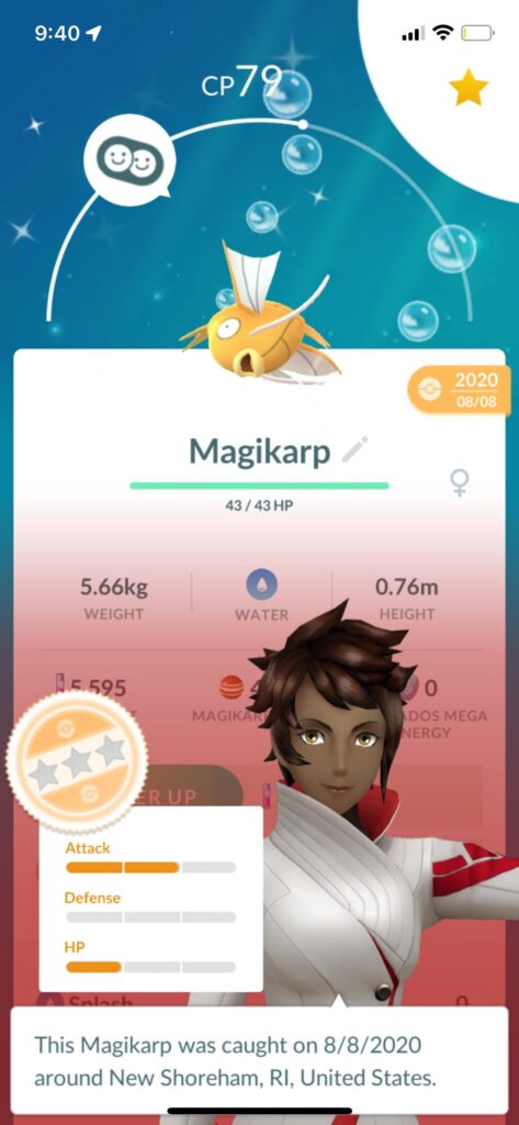 Is this Magikarp too bad to evolve?