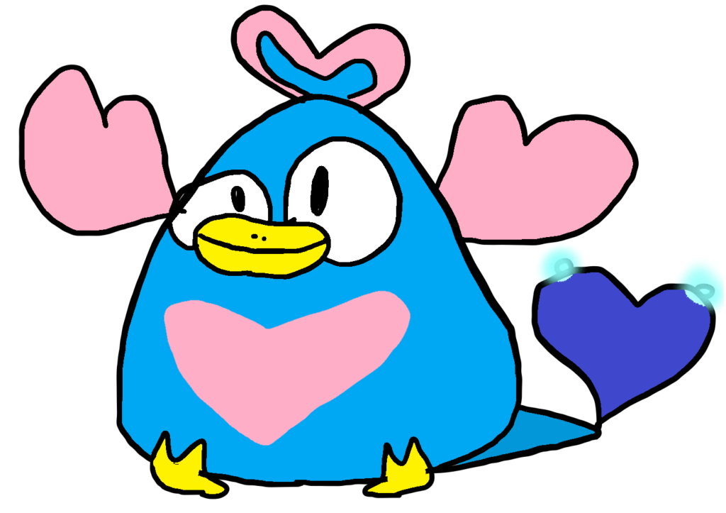 This is Nesthug, the Hug Pokemon, and the evolved form of Lovird.