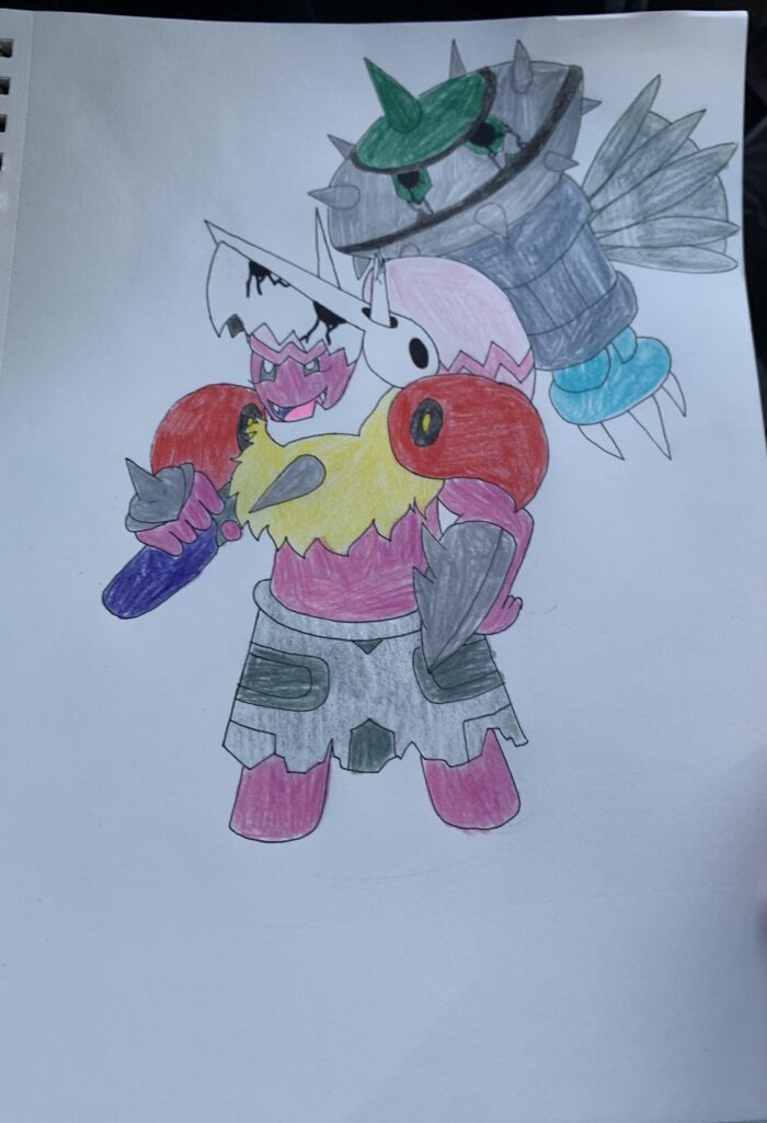 What if Tinkaton got the Blood Moon treatment? This is Salvaged Armor Tinkaton.