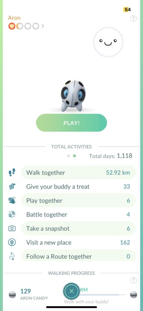 Totally don’t have a high total days with my buddy