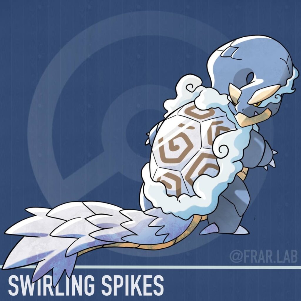 And of course, past paradox Blastoise!