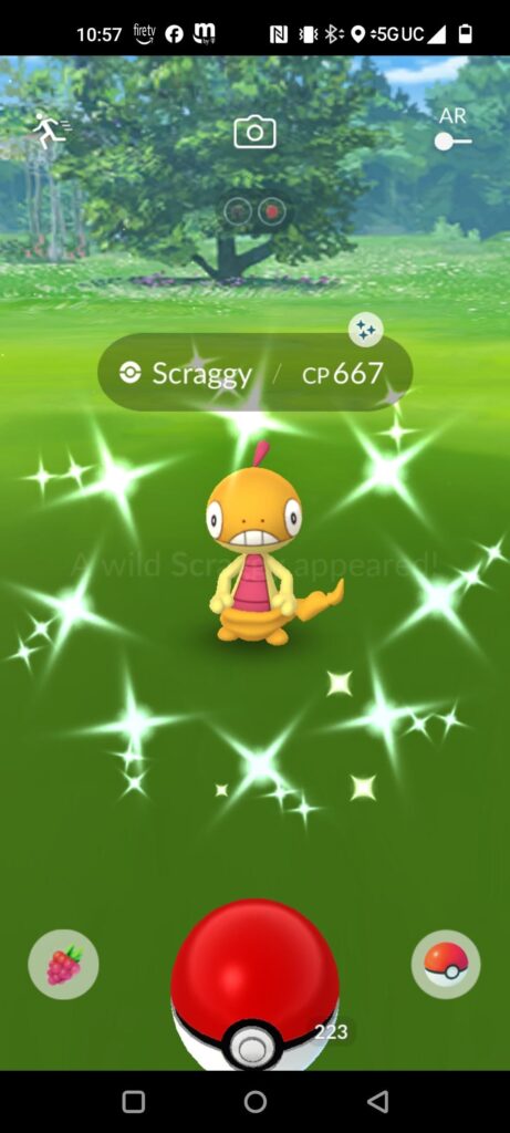 Yay!!!! I finally got redemption for this lil guy ✨Shiny Scraggy