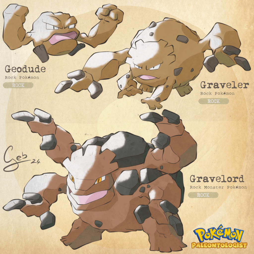 New extinct Pokémon, this time related to Golem (More in the comments)