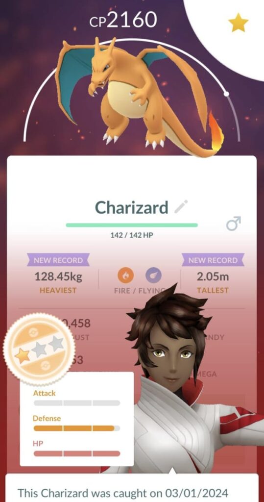 The perfect IV for ultra league is 0/13/15. I just caught this guy in the wild