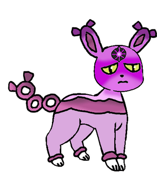 Penny (Gen 9) gave me inspiration (second picture) So here's Mocheeon!!