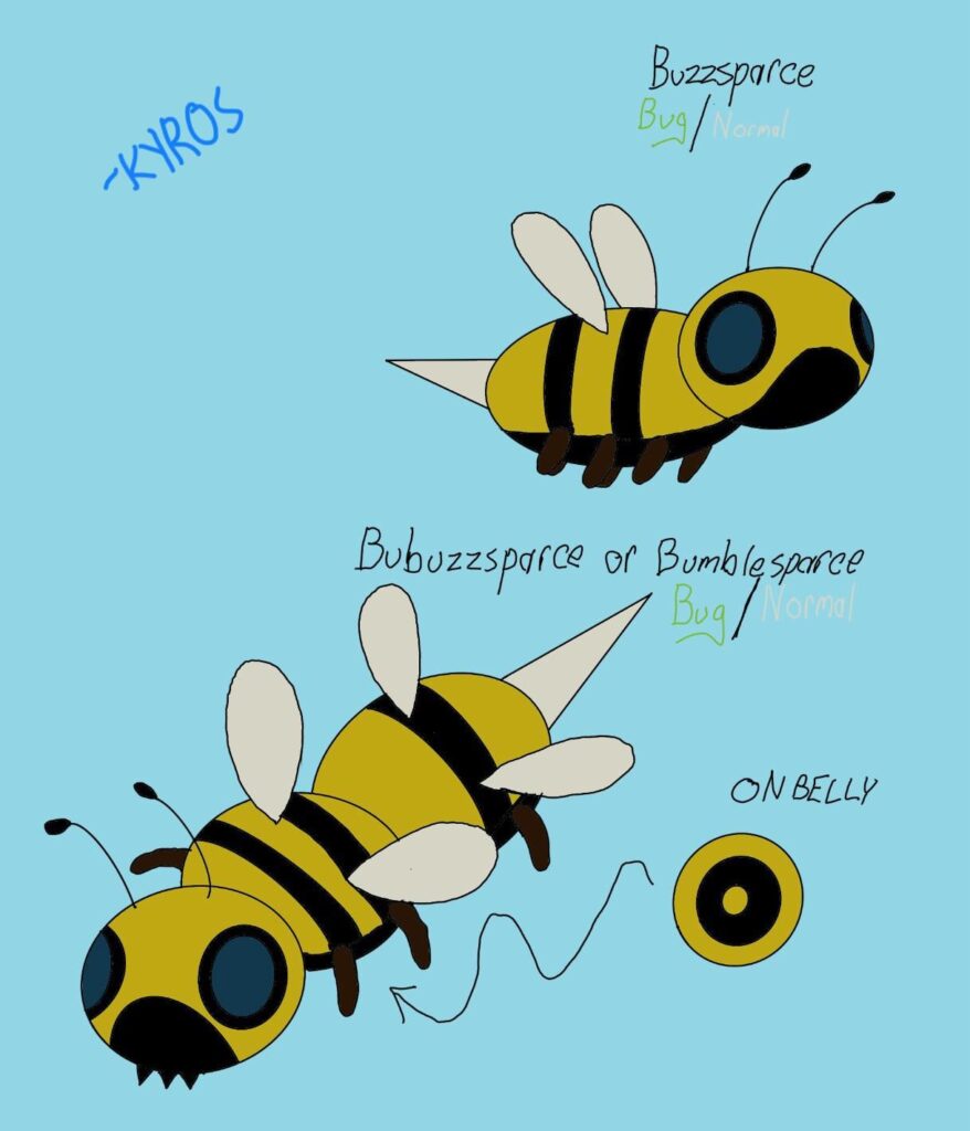 Convergent Dunsparce line made by me
