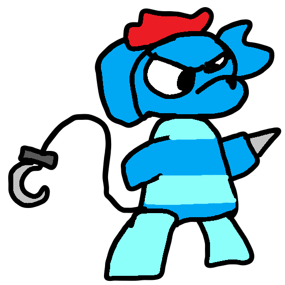This is Raptain, the captain pokemon