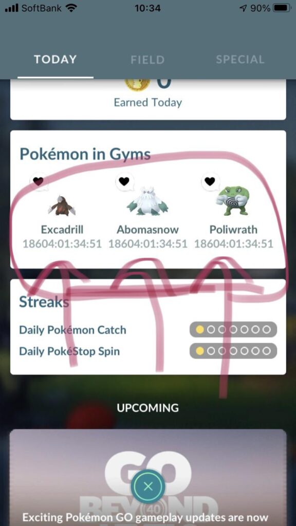 Three Pokémon gym champions