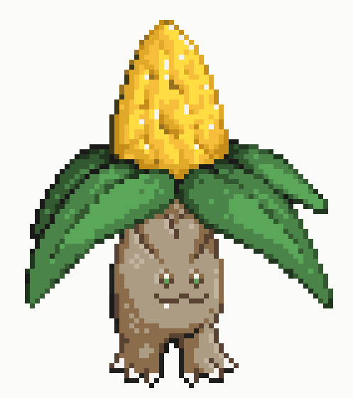 Here's Shruberry, the tropical Pokémon!