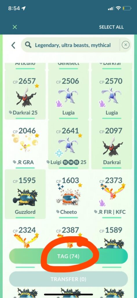 I’ve just realised that I’m on a 74 shiny dry streak…